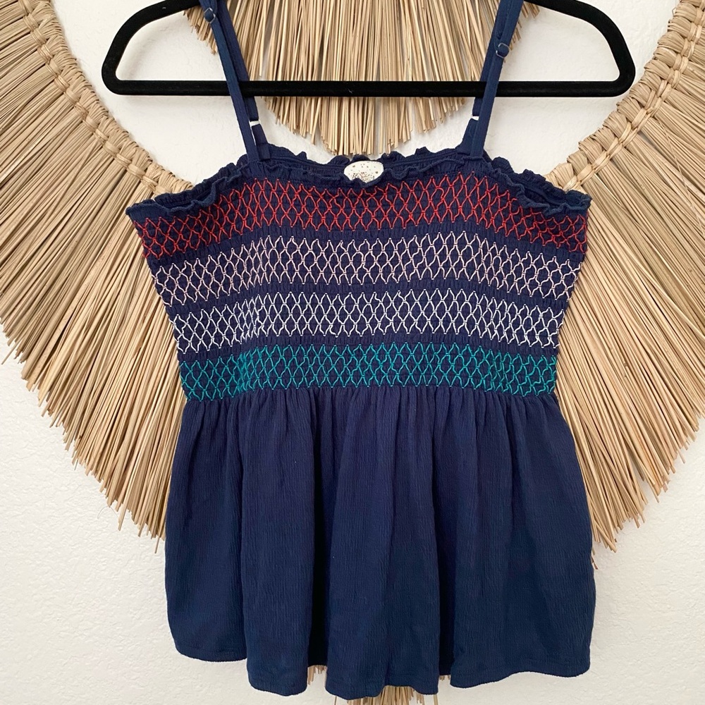 Self Esteem Smocked Tube Top Size XL - Picture 4 of 6